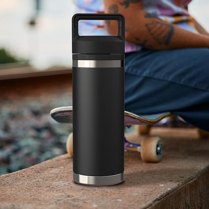 Screw Top Lid Replacement Compatible with Rambler Yeti, Screw Top Chug Cap Compatible with All Yeti Rambler 18/26/36/46/64 OZ,1PC