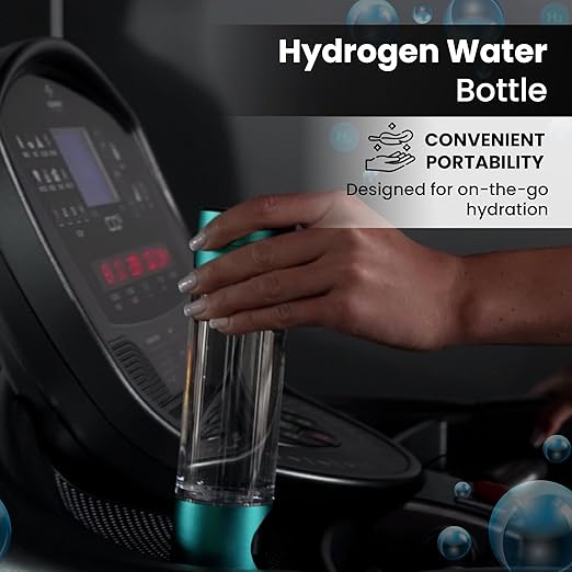 Hydrogen Water Bottle, Hydrogen Water Bottle Generator Produces Pure Hydrogen Water, SPE/PEM Technology, OLED Display, Purification Vent, Generates up to 5500 PPB, Best Hydrogen Water Generator.