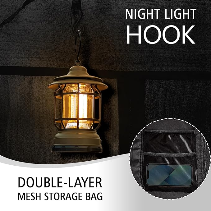 Bed Tent Bed Canopy Tents for Adult - Portable Dream Tent Indoor Sleeping Tents 70% Blackout with 3 Doors Breathable Private Space Tents