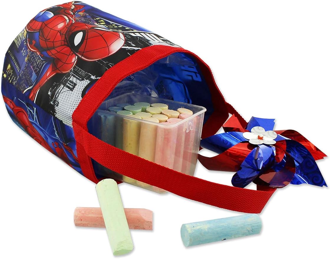 Marvel Super Hero Adventures Boys Collapsible Nylon Gift Basket Bucket Tote Bag