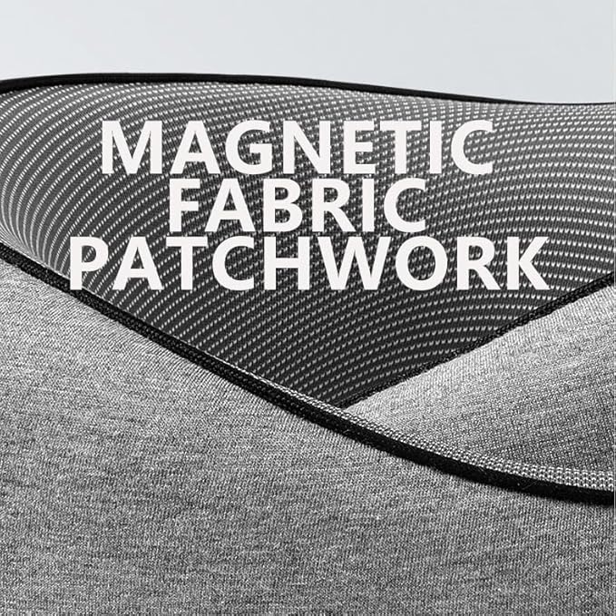 2024 Memory Foam Neck Pillow 360 Degree Neck Support Travel Pillows for Airplanes and Long Flight Travel Neck Pillow (Pink-with Strap)