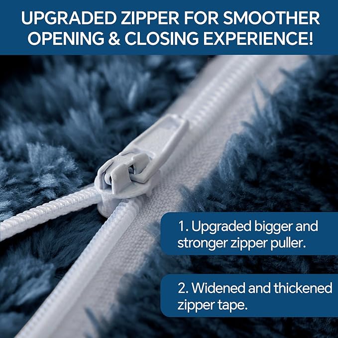 BEDELITE Travel Blanket Airplane Compact with Bag, Portable and Packable 2 in 1 Travel Pillow and Blanket Set, Airplane Blanket Travel Essentials with Luggage Sleeve & Backpack Clip, Navy Blue