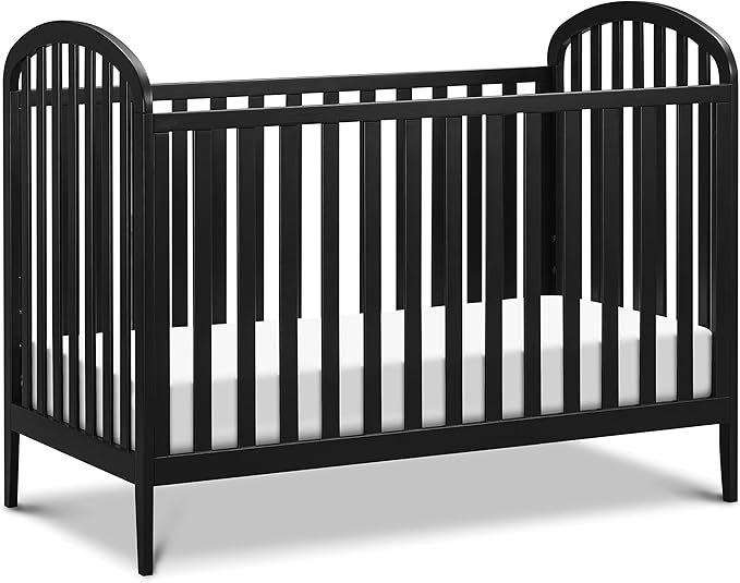 DaVinci Beau 3-in-1 Convertible Crib in Ebony, Greenguard Gold Certified