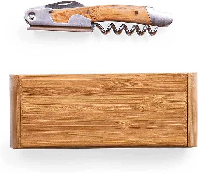 NFL Indianapolis Colts Elan Engraved Tool Set, One Size, Bamboo