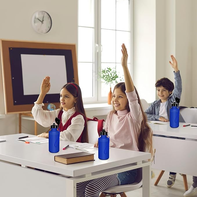 72 Pcs Sports Water Bottles Bulk 20 oz Plastic Water Bottles Reusable Squeeze Water Bottles Team Bottles with Pull Top Cap for Adults Kids Outdoor Cycling Fitness