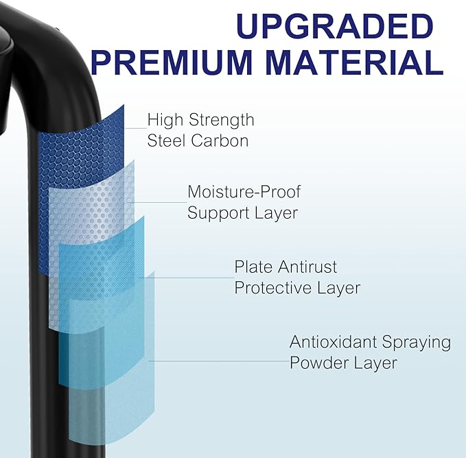 HBTower Step Stools for Adults with Non-Slip Rubber Feet, Holds Up to 300 lbs, Lightweight Stepping Stools for Bedroom Kitchen Bathroom, Bed Steps for High Beds