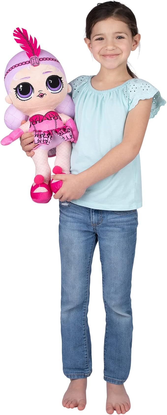 LOL Surprise Show Baby Kids Bedding Super Soft Plush Cuddle Pillow Buddy, One Size, By Franco