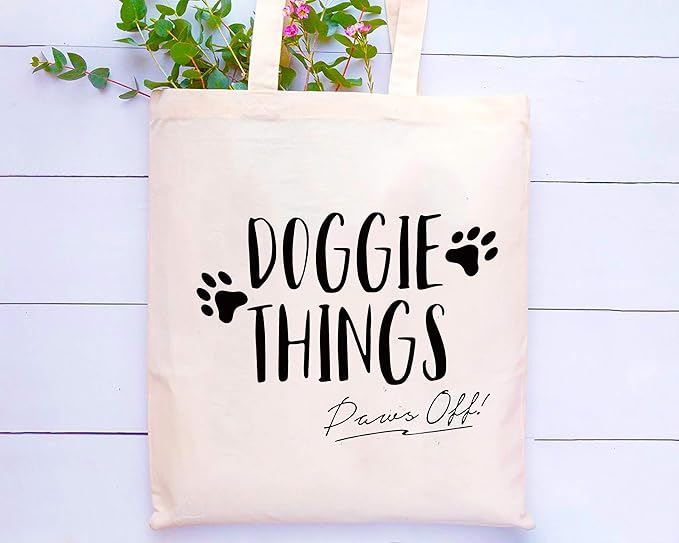 LIBIHUA Dog Reusable Shoulder Bag Shopping Bag Tote Bag - Dog Travel Bag - Pet Bag - Unique pet gift - Dog Travel Bag - Supply Bag - Pet Mom Gift - Gift For Pet Mom