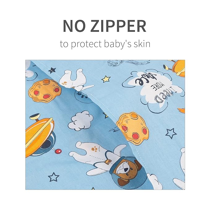 ALVABABY Toddler Pillowcases Fit 13x 18,14x 19 Kids Pillow Cotton Baby Pillow Cover Envelope Pillow Cover for Boys Girls 2 Pieces of Pillowcase Sets