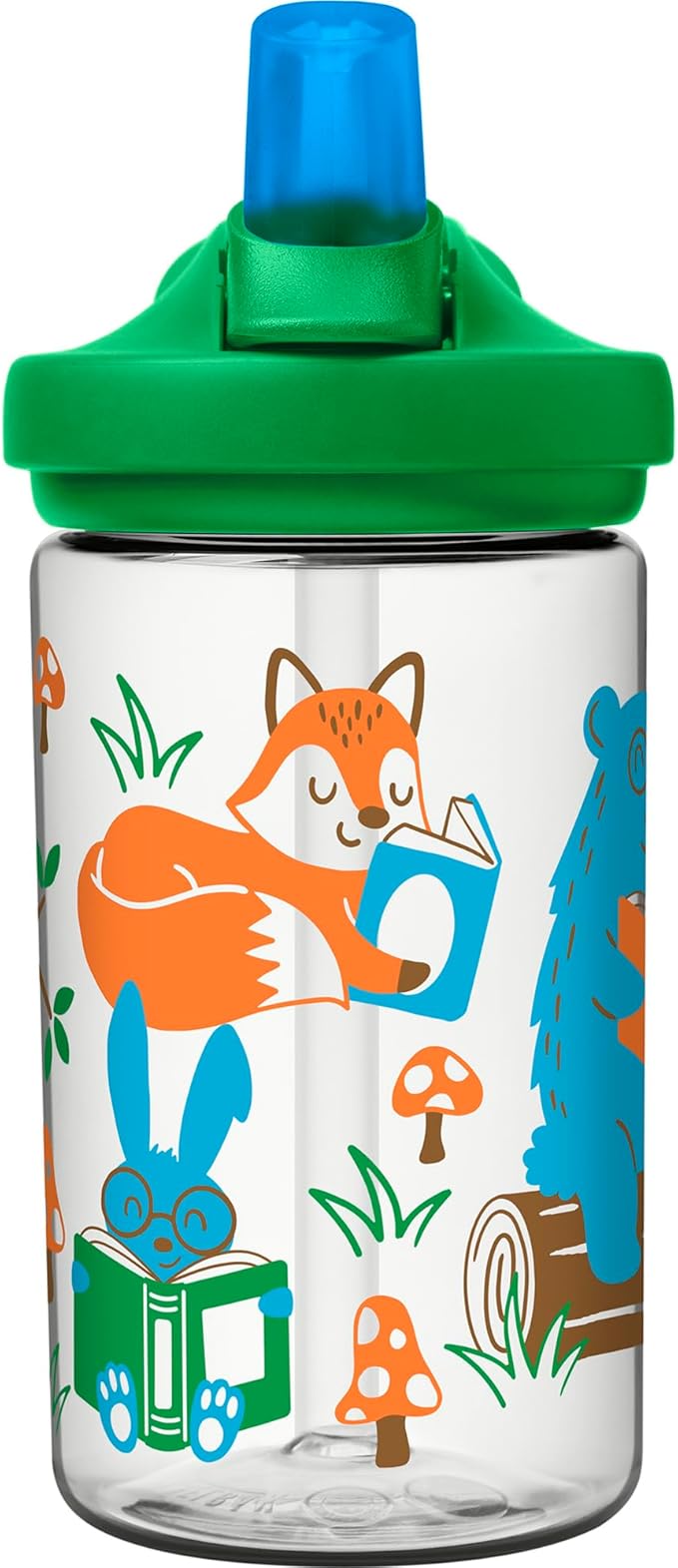 CamelBak Eddy+ 14oz Kids Water Bottle with Tritan Renew – Straw Top, Leak-Proof When Closed - Limited Edition Colors