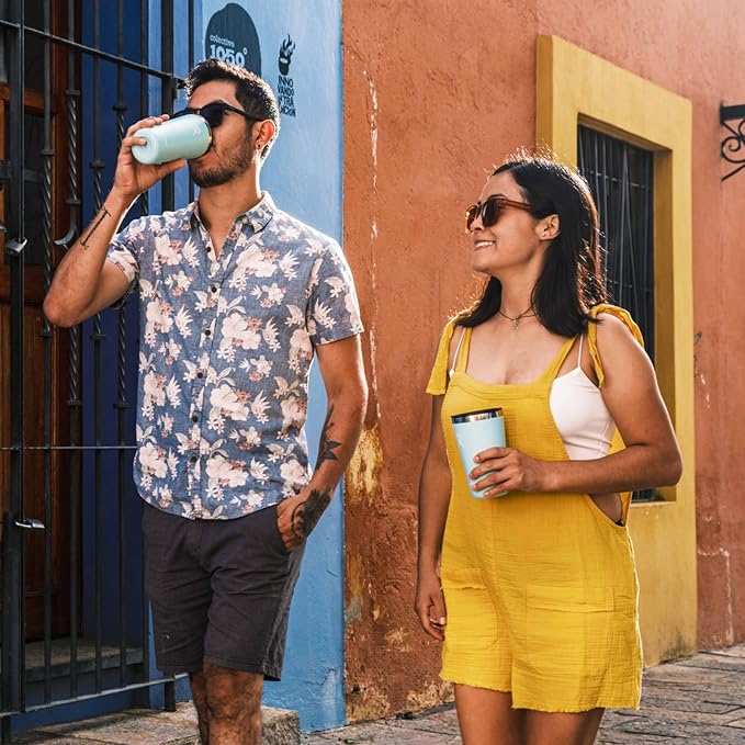 Hydro Flask All Around Stainless Steel Tumbler with Lid and Double-Wall Vacuum Insulation