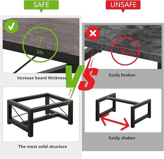 Wood Step Stool for Adults and Kids, Wooden Toddler Step Stool for High Bed, Step Stool Kids Helper with Non-Slip Feet, Using for Bedroom, Hold Up to 500 lbs (1 Tier Grey)