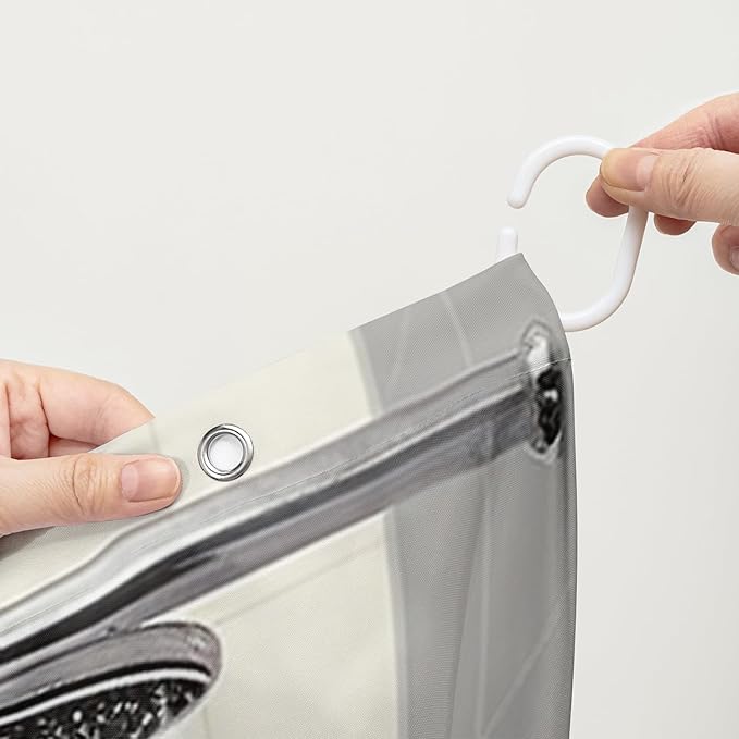 AILONEN Cartoon Dinosaur Shower Curtain for Kids Boys,Funny Singing Dinosaur Waterproof Fabric Shower Curtain for Bathroom,Lovely Red Dinosaur Shower Curtain Set with Hooks,72" W*84" H