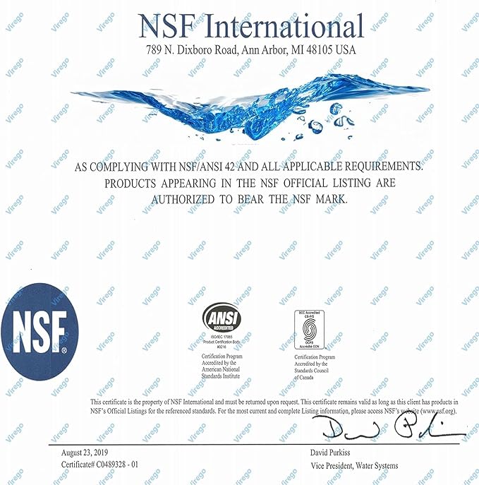 Fluoride and Arsenic Filter NSF/ANSI 42 Certified,Replacement for PF-2® Fluoride Filters,K5366 Replacement for Berkey Fluoride Filters Compatible with Berkey Gravity Filtration System-Pack of 2