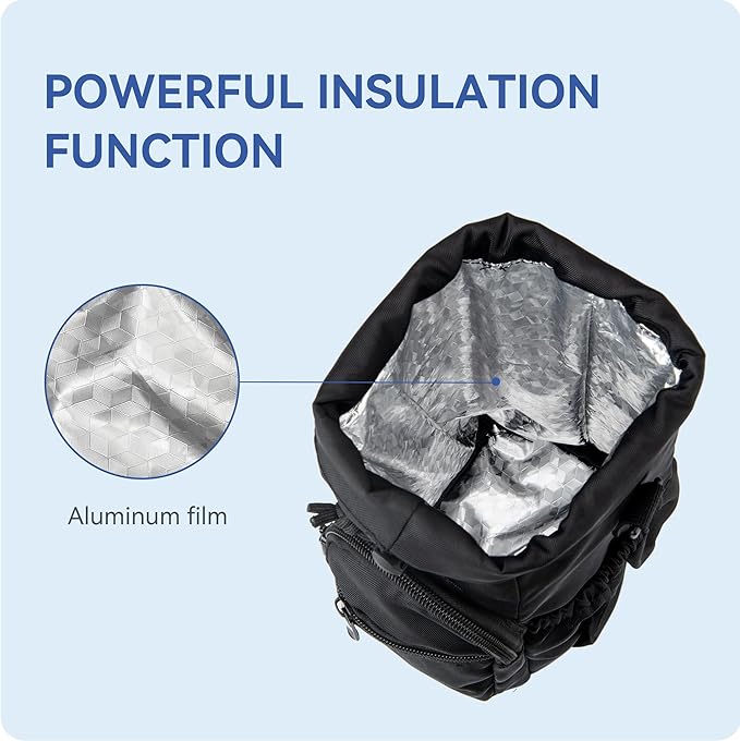 Water Bottle Carrier Bag with Strap, Water Bottle Holder for 25 32 40 oz Sports Water Jugs Bottles,Sports Water Bottle Accessories for Hiking Travelling Camping