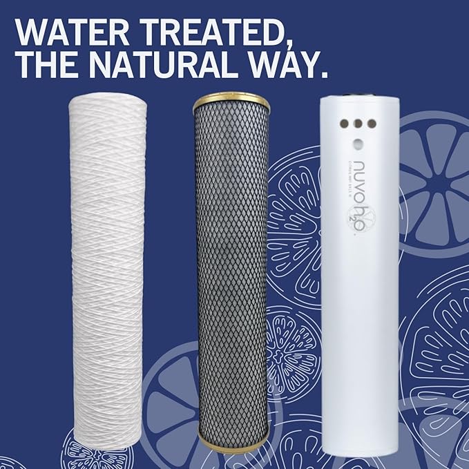 Manor Trio System Replacement Cartridges, Sediment and Iron Filters