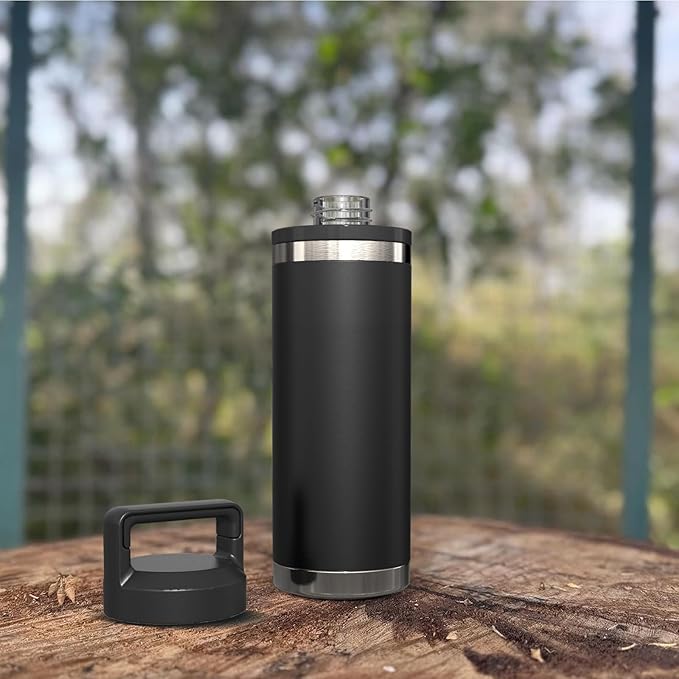 Screw Top Lid Replacement Compatible with Rambler Yeti, Screw Top Chug Cap Compatible with All Yeti Rambler 18/26/36/46/64 OZ,1PC