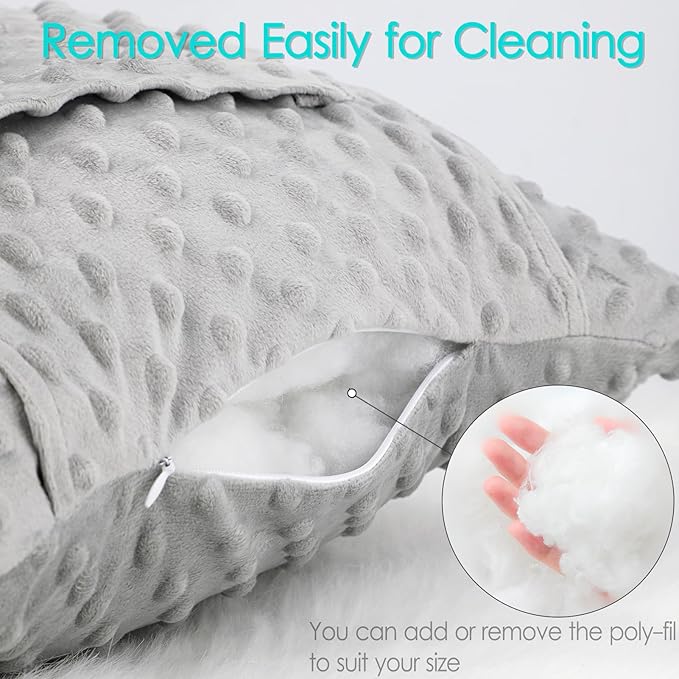 Star Hysterectomy Recovery Pillow C-Section Pillows with 2 Pockets for Tummy Tuck Abdominal Lumpectomy Belly Surgery Must Haves Shock Absorbing Cough Cushion Patients Gifts Minky Dot Gray