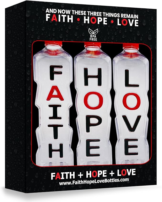 Faith Hope Love - Affirmation Bottles & Products for The mind, body & soul