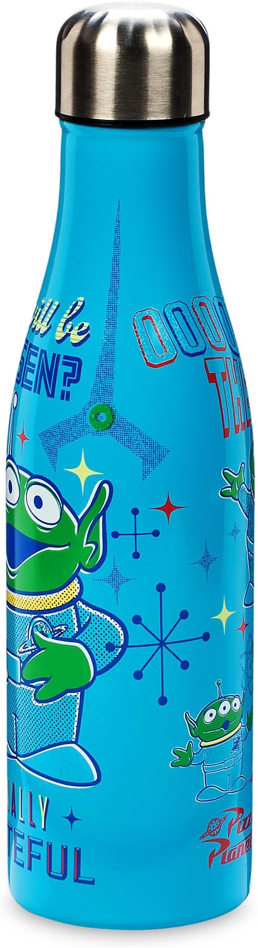 Disney Store Official Toy Story Alien Stainless Steel Water Bottle, Housewarming Gifts For Men, Women, and Kids