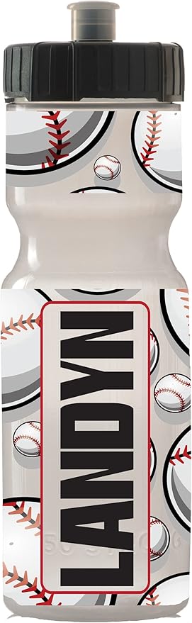 50 Strong Kids Water Bottle | 22 oz. BPA- Free Sports Squeeze Water Bottles with Pull Top Cap |Perfect Water Bottle for School | Reusable & Durable for Boys & Girls | Made in USA