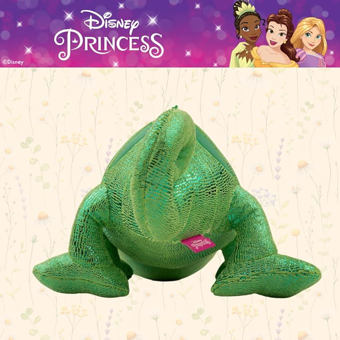Franco Disney Princess Tangled Rapunzel Pascal The Chameleon, Bedding Super Soft Plush Cuddle Pillow Buddy, (Officially Licensed Product)
