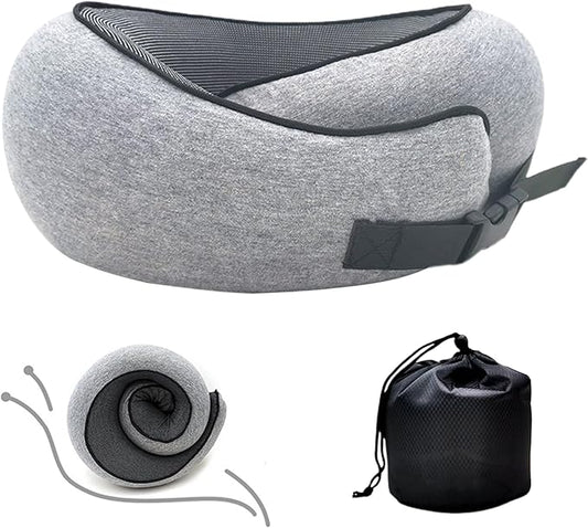 Travel Pillow, Neck Pillow, Neck Pillow for Traveling, Light Grey