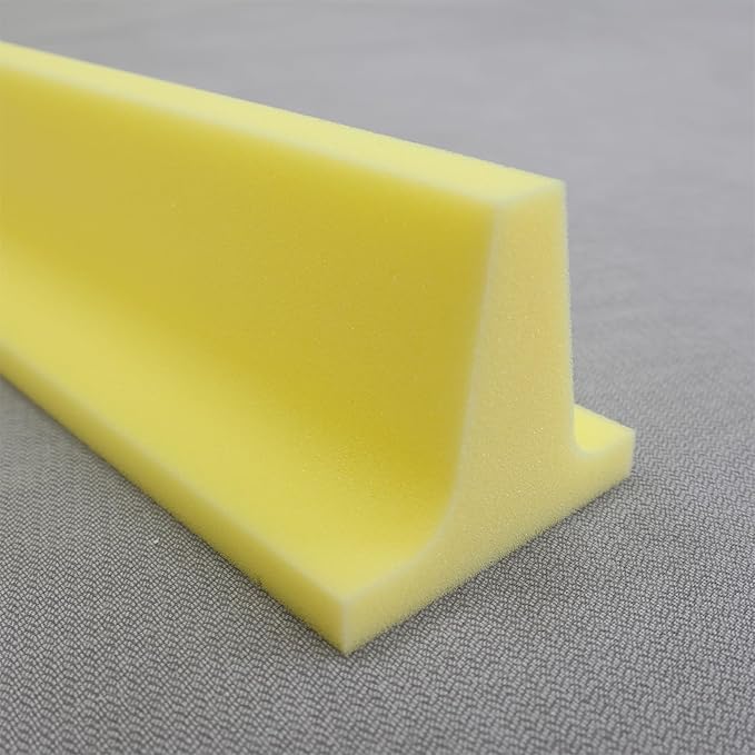 Bed Filler for Headboard, Suitable for Gap 1-2" of King Queen Twin Bed, 78.7'' Long Wedge Sleeping Pillow, Foam Bed Mattress Gap Filler