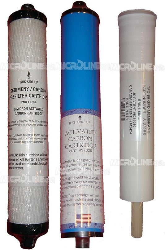 TFC Set of 3 Filters 50 gpd
