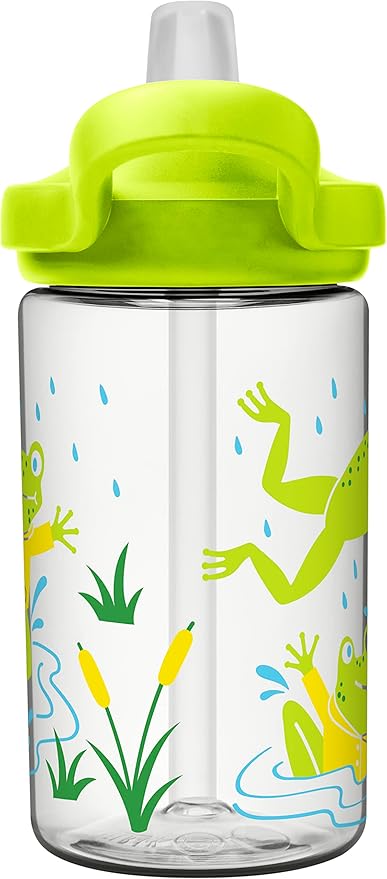CamelBak Eddy+ 14oz Kids Water Bottle with Tritan Renew – Straw Top, Leak-Proof When Closed - Limited Edition Colors