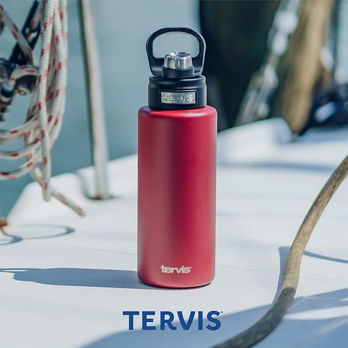 Tervis NFL Miami Dolphins-All in Water, 32oz Wide Mouth Bottle, Stainless Steel