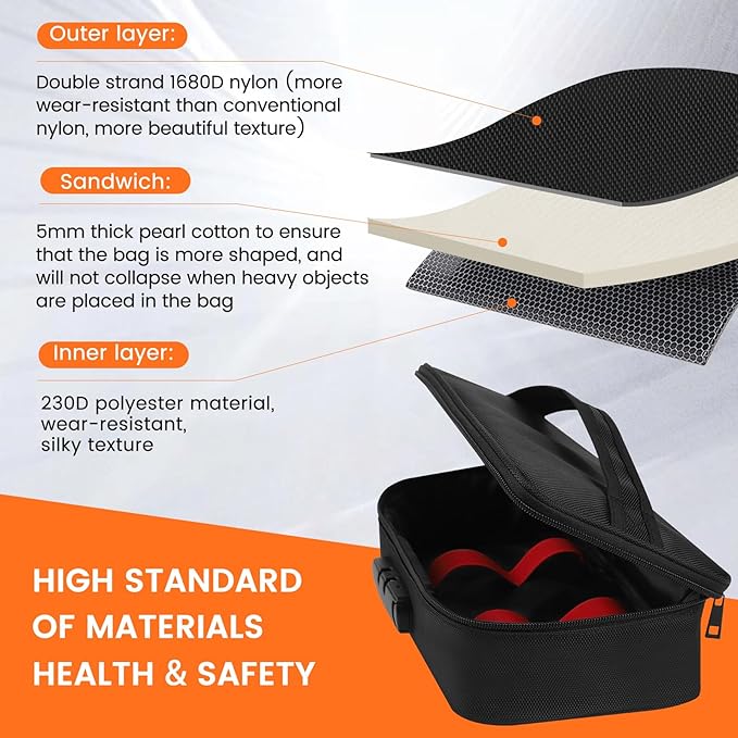 Discreet Lockable Storage Toy Bag Box Organizer Container