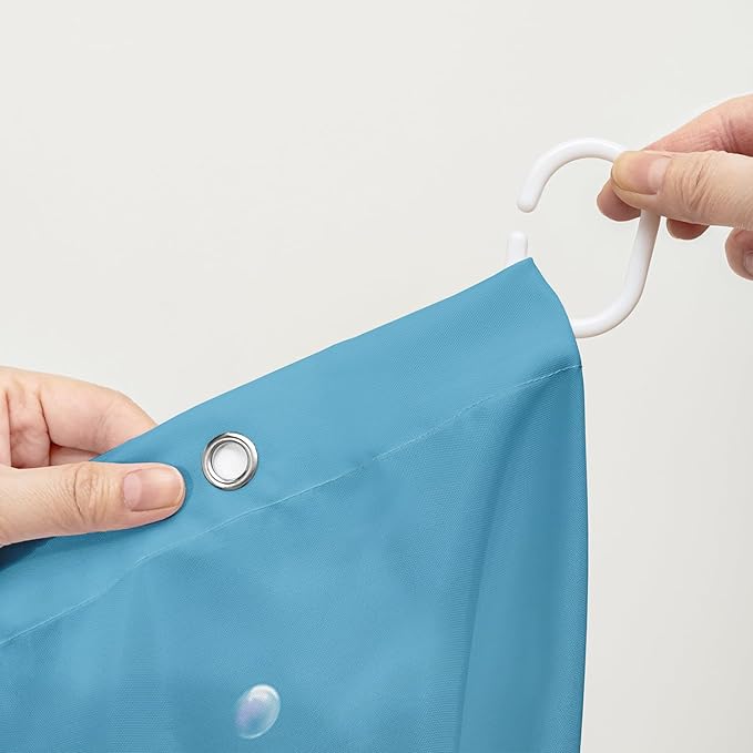 AILONEN Cartoon Bathtub Dog Shower Curtain for Kids 36" W*72" H Kawaii Shower Puppy and Duck Shower Curtain,Polyester Waterproof Fabric Decor for Bathroom Bathtub Panels