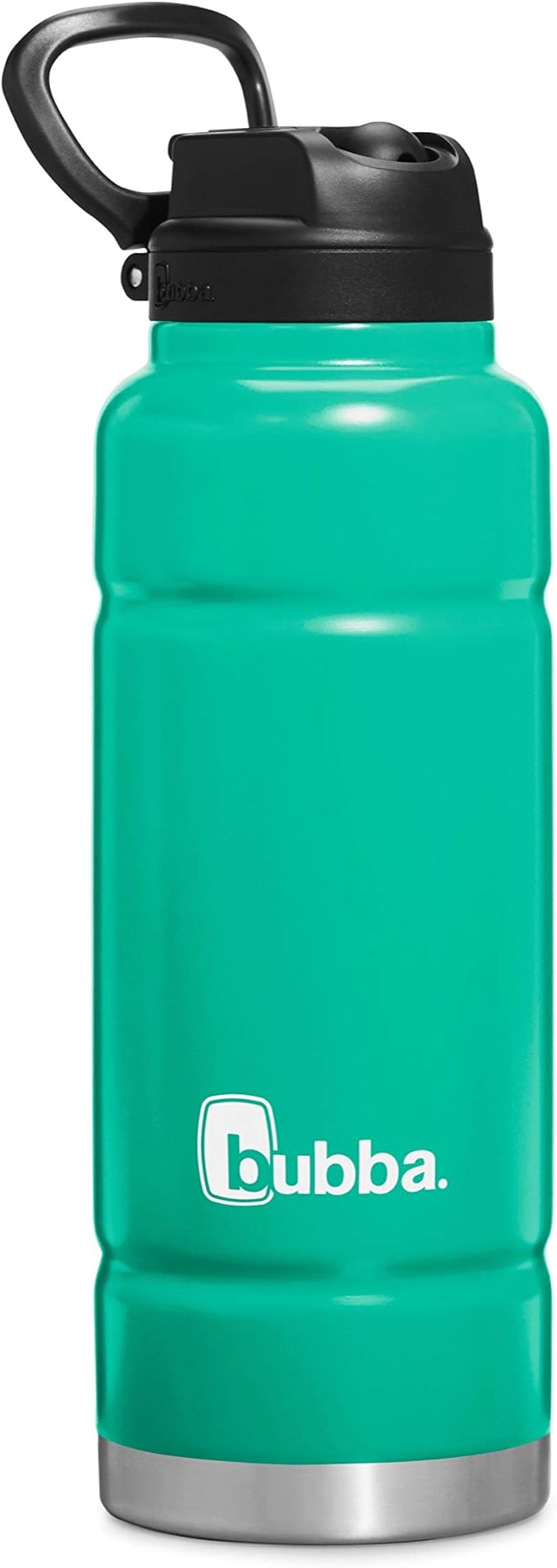 Bubba Trailblazer 40oz Vacuum-Insulated Stainless Steel Water Bottle with Straw & Carry Handle, Keeps Drinks Cold up to 24hrs, Great for Travel, Work, School, & More, Rock Candy