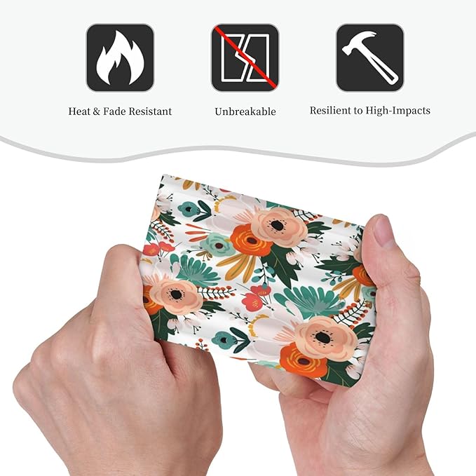 Rustic Floral Boho Colorful Flower Country 1 Gang Light Switch Covers No Device Wall Plate Decorative Blank Switchplate Electrical Faceplate for Farmhouse Bathroom Bedroom Decor