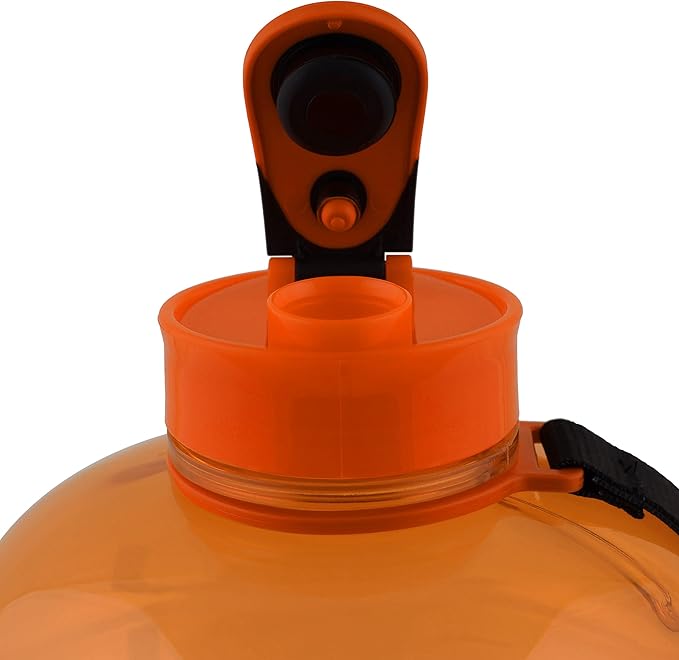 FOCO NFL Team Logo 2L Plastic Clear Large Sports Water Bottle