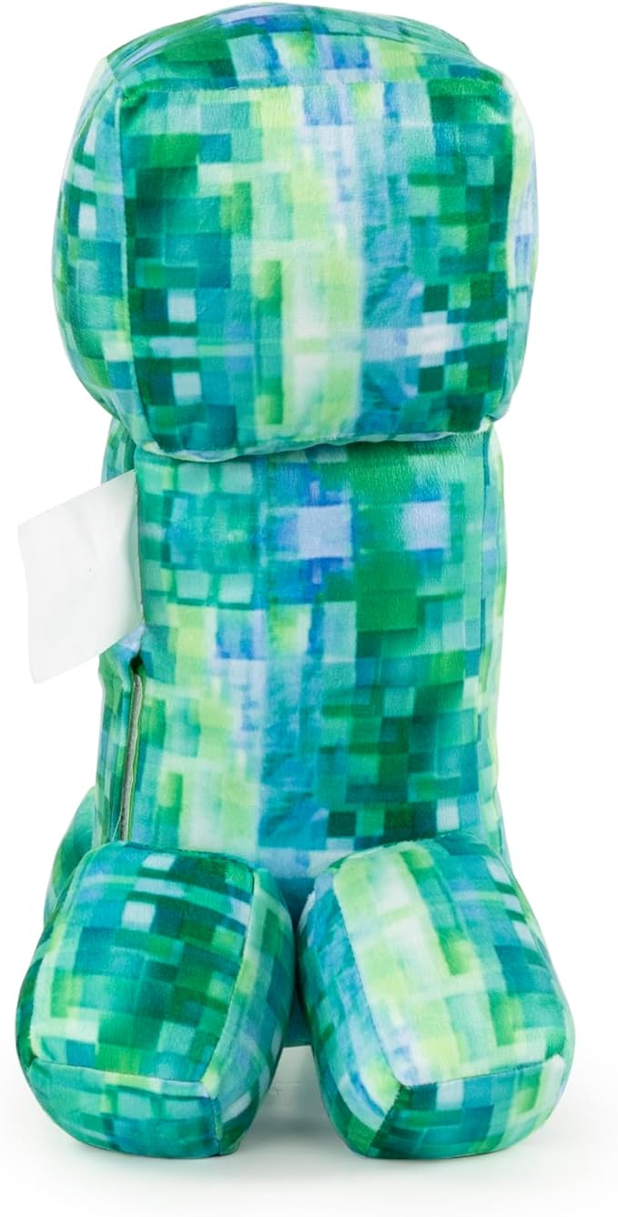 Minecraft Charged Creeper Plush Pillow Buddy - Super Soft Decor - Polyester Microfiber