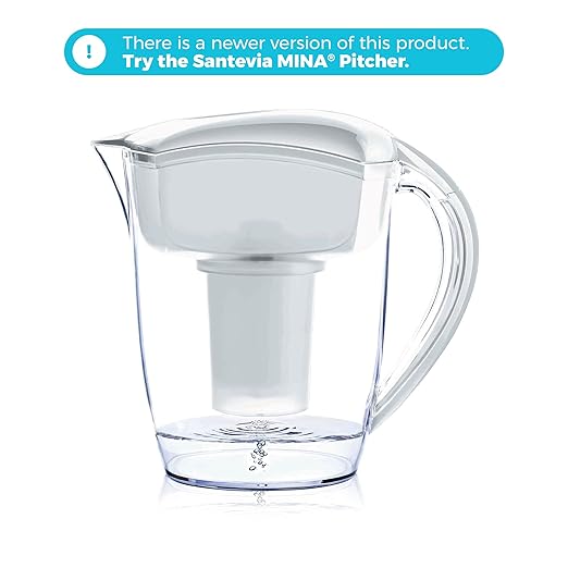 Santevia Water Systems P421 Alkaline Water Pitcher Filter, White, 1 Count
