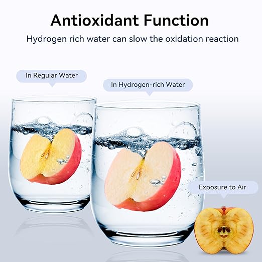 ICEPURE 3 in 1 Hydrogen Water Bottle, 3000ppb, 9.5oz|280ml, SPE PEM Technology, Portable Rechargeable, Inhalable Hydrogen Water Bottle Generator, Daily Drinking for Home Office Travel Gym Fitness Gift