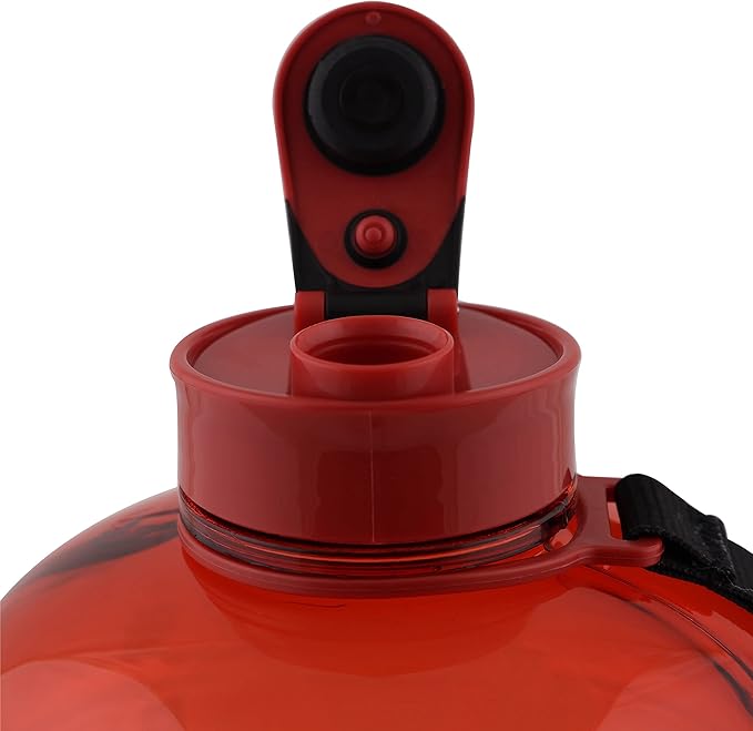 FOCO NFL Team Logo 2L Plastic Clear Large Sports Water Bottle