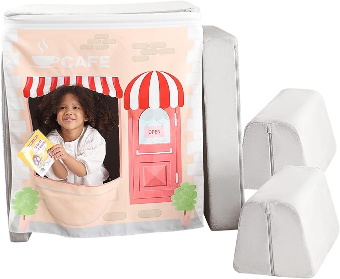 Play Panels for Kids Foam Play Couch, Cafee Shop