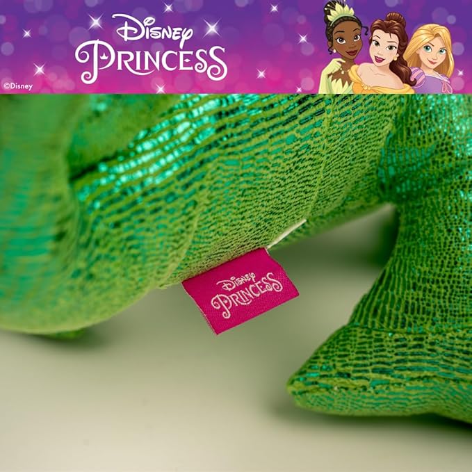 Franco Disney Princess Tangled Rapunzel Pascal The Chameleon, Bedding Super Soft Plush Cuddle Pillow Buddy, (Officially Licensed Product)