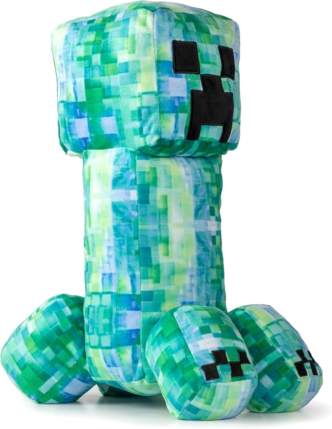Minecraft Charged Creeper Plush Pillow Buddy - Super Soft Decor - Polyester Microfiber