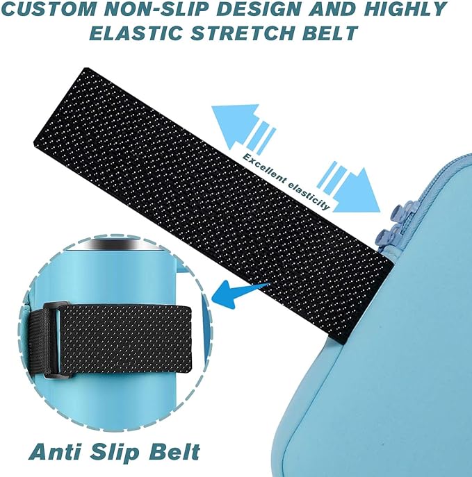 Water Bottle Pouch for Stanley Quencher Adventure 40oz,Gym Tumbler Stanley Cup Accessories for Women,Tumbler Pouch for Cards, Keys, Earphone,Phones