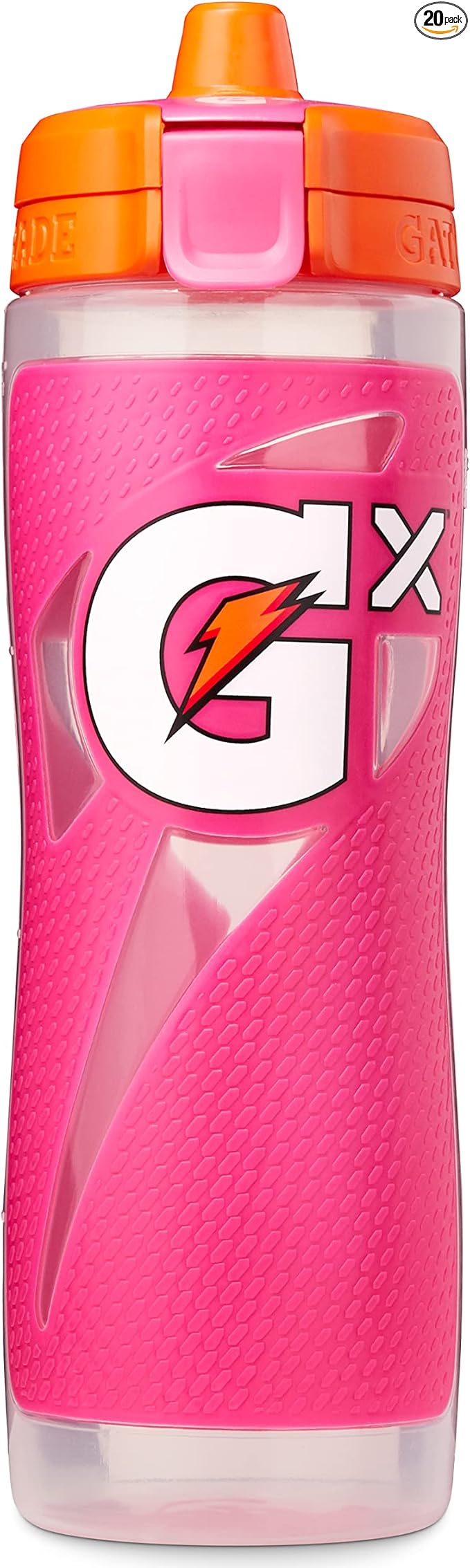Gatorade Gx Bottle, Pink, 30 Oz