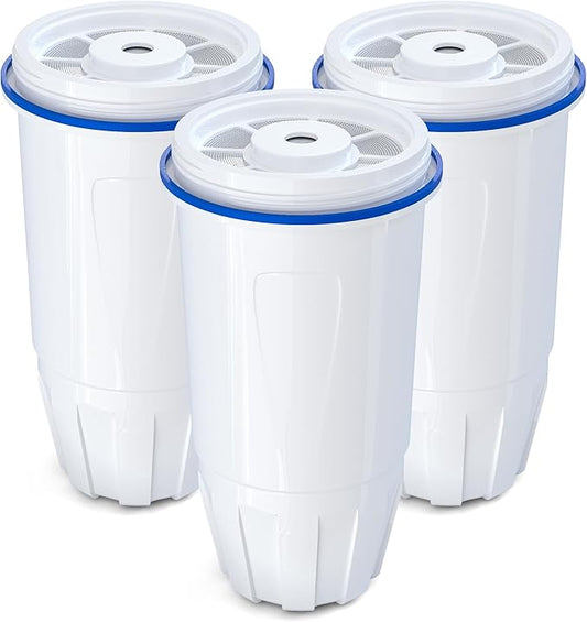 Upgraded Water Filter Replacement for Zero Pitcher and Dispenser ZR-001 ZR-004 ZP-006 ZR-017, Multi-Stage Filter System, Effectively Reducing Lead, Chromium, PFOA, and PFOS Contaminants, Pack of 3