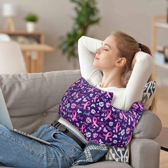 Mastectomy Pillow - Post Surgery Pillow, Breast Pillow for Sleeping After Heart Surgery, Lumpectomy Pillow, Breast Reduction & Augmentation Pillow Double Mastectomy Gifts for Women