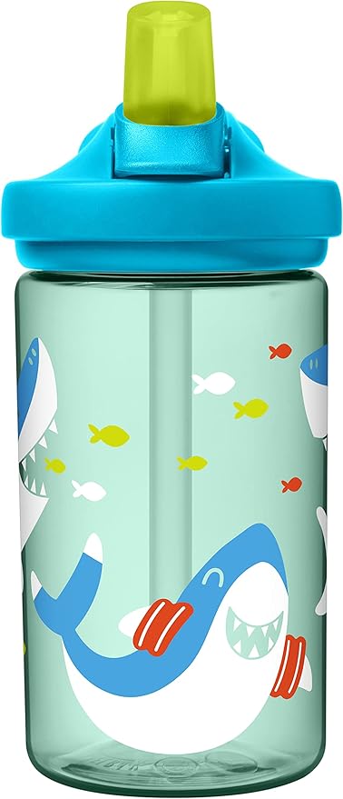 CamelBak Eddy+ 14oz Kids Water Bottle with Tritan Renew – Straw Top, Leak-Proof When Closed - Limited Edition Colors