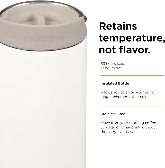 Klean Kanteen TK Wide 20 Oz Tofu