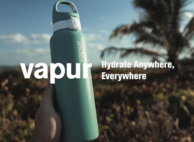 Vapur Chill Insulated BPA-Free reusable bottle with Lockable lid and EZ Flow spout